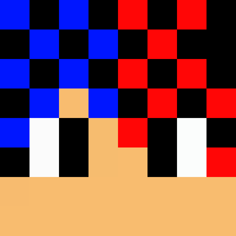 Naqlua's skin