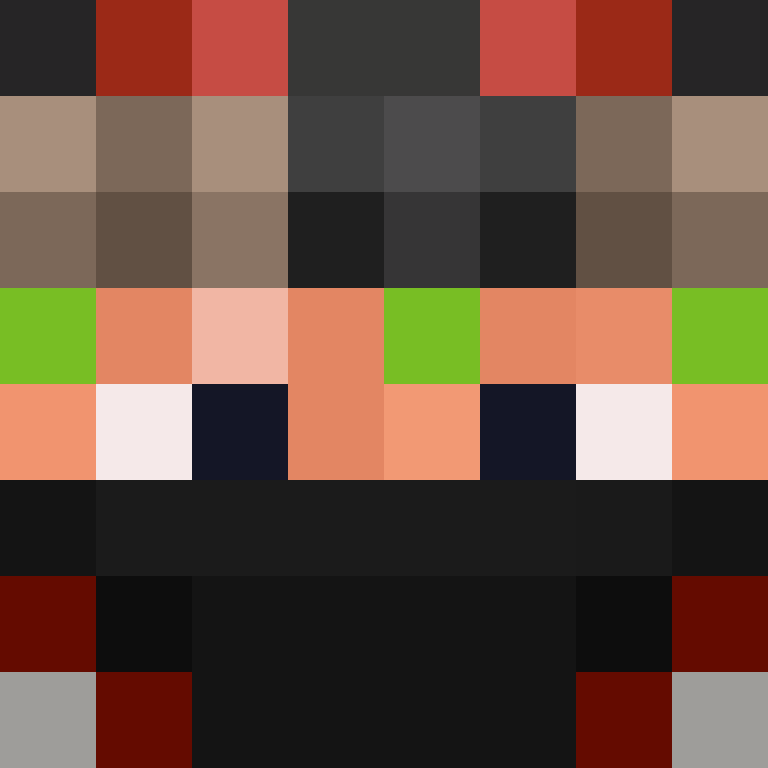 Tsunei's skin