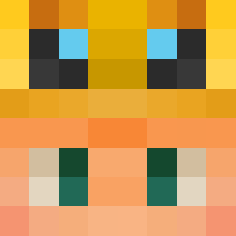Dedehehe's skin