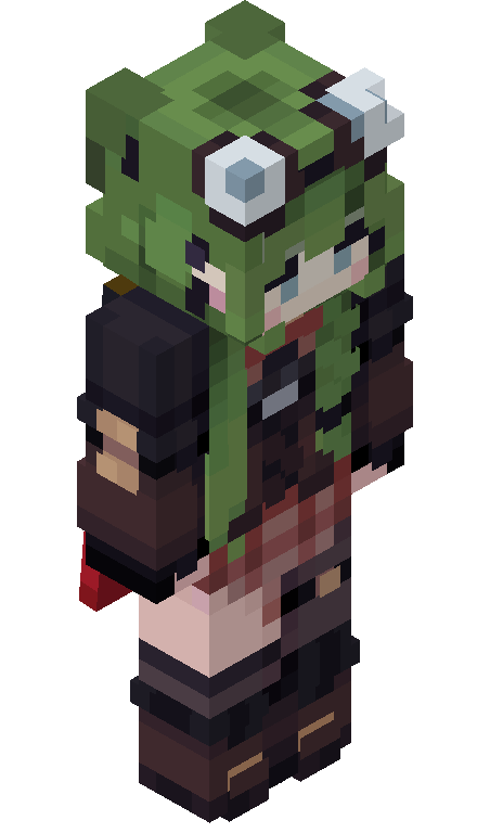 Asana11 skin - FULLBODY_ISO_FRONT