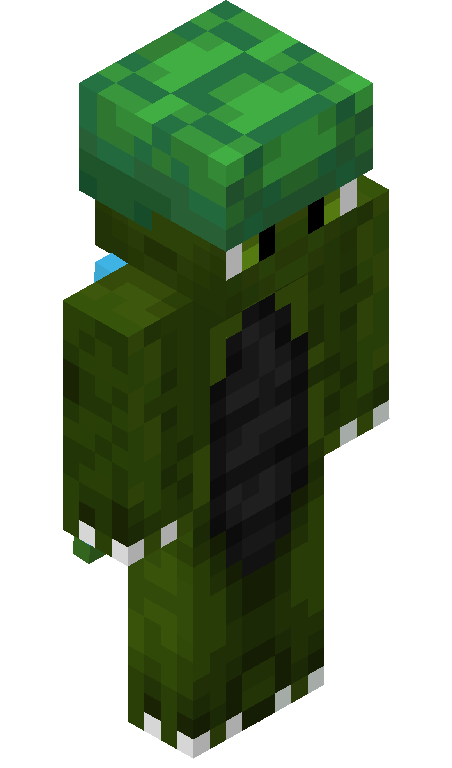 Bactrosaurus skin - FULLBODY_ISO_FRONT