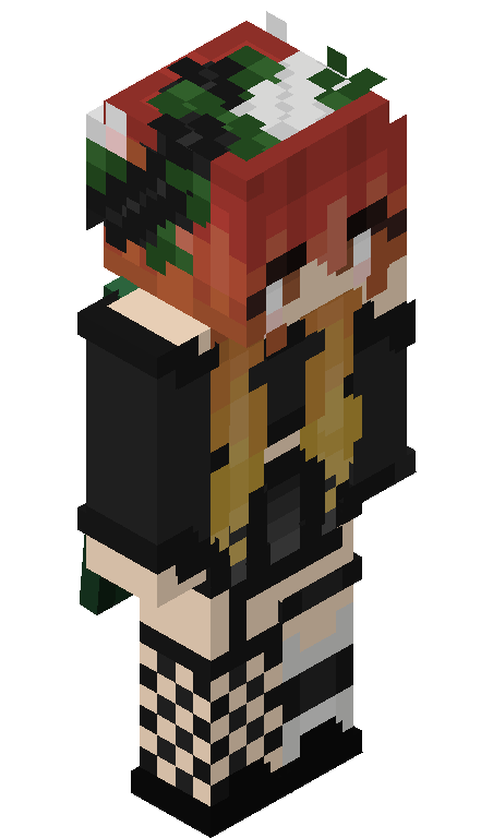 BlackDago skin - FULLBODY_ISO_FRONT