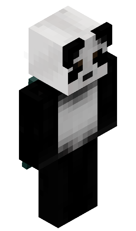 ElectroPanda skin - FULLBODY_ISO_FRONT