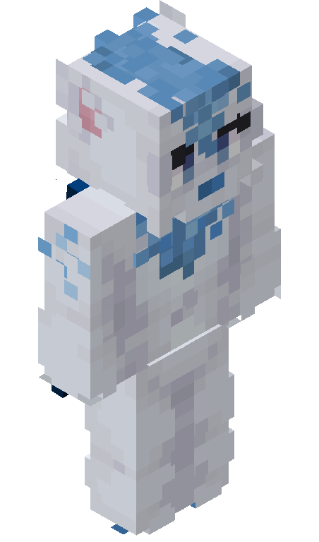 FlowingWolf skin - FULLBODY_ISO_FRONT