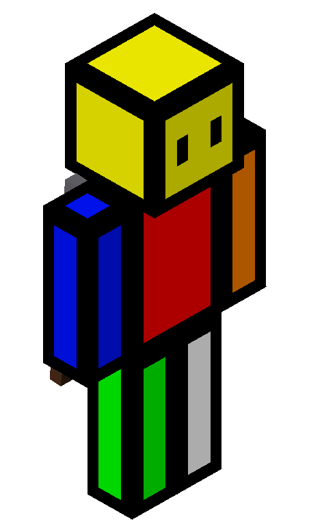 GAMERCREPEER skin - FULLBODY_ISO_FRONT