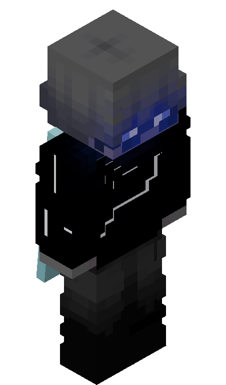 GojoSat0ru skin - FULLBODY_ISO_FRONT