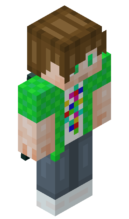 GreenGuyMC skin - FULLBODY_ISO_FRONT