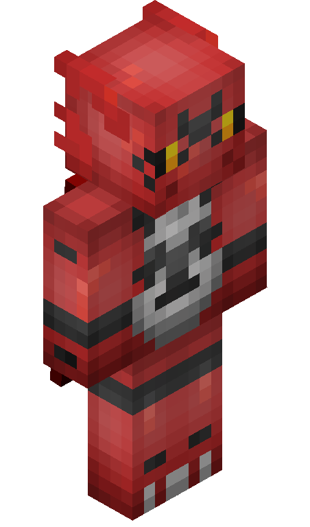Guilmon skin - FULLBODY_ISO_FRONT