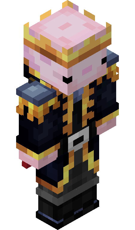 Hacksolotl skin - FULLBODY_ISO_FRONT
