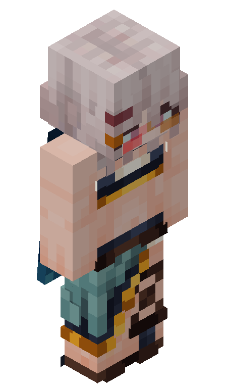 HazelDumb skin - FULLBODY_ISO_FRONT
