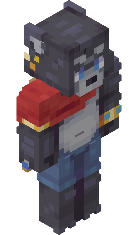 KanyaWolf skin - FULLBODY_ISO_FRONT