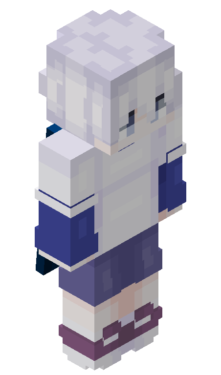 Killua skin - FULLBODY_ISO_FRONT