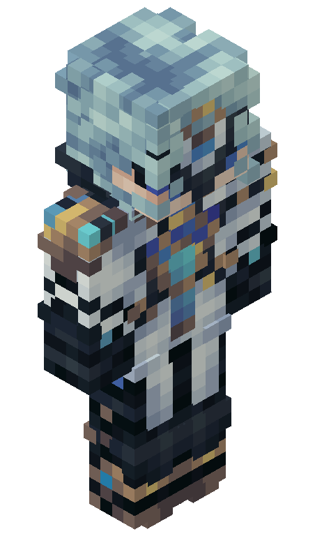 Kkabuki skin - FULLBODY_ISO_FRONT