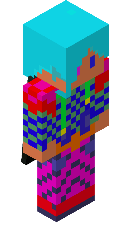 LineyBunch skin - FULLBODY_ISO_FRONT