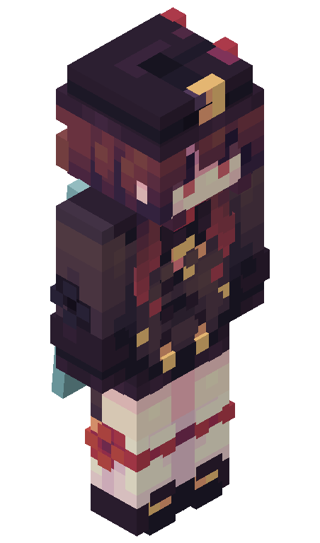 Megumin_W skin - FULLBODY_ISO_FRONT
