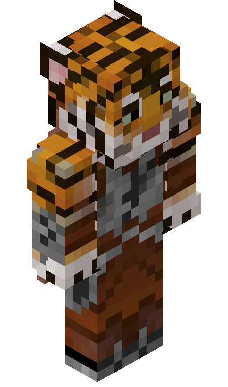ModernTiger skin - FULLBODY_ISO_FRONT