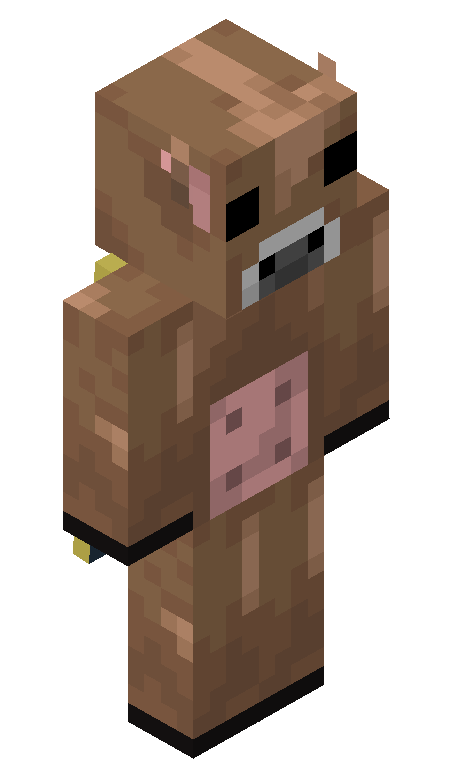 Mooshroom skin - FULLBODY_ISO_FRONT