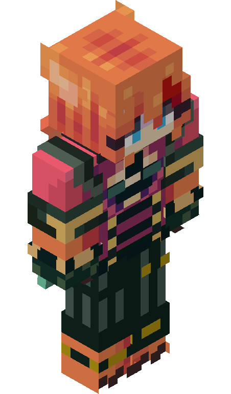 Negataro skin - FULLBODY_ISO_FRONT