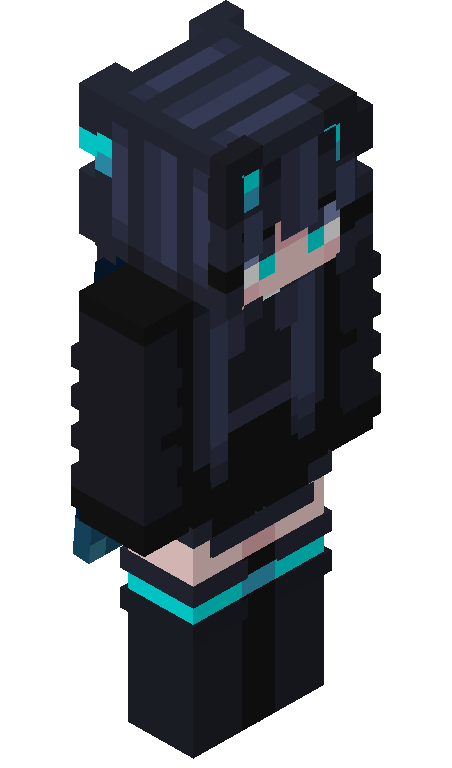 NeraNeko skin - FULLBODY_ISO_FRONT