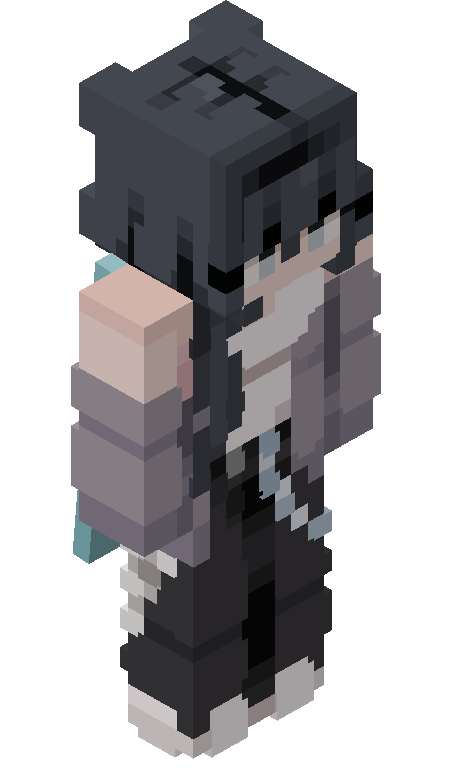 NinjaFurtif skin - FULLBODY_ISO_FRONT