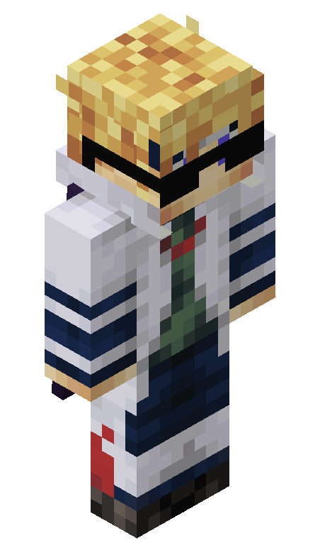 PeppaBlack skin - FULLBODY_ISO_FRONT