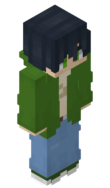 Razania_MC skin - FULLBODY_ISO_FRONT