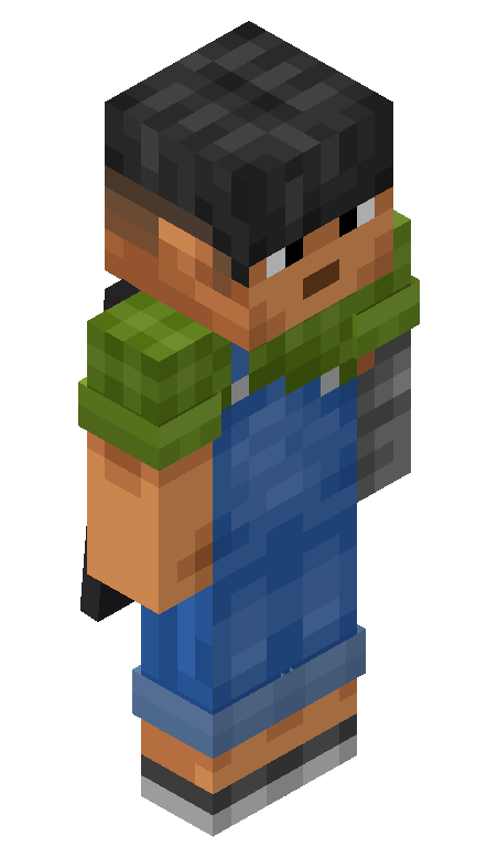 RocketMan8U skin - FULLBODY_ISO_FRONT