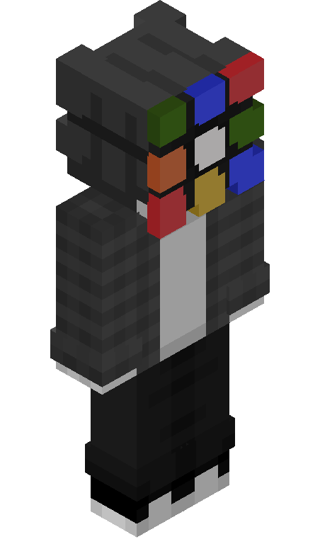 RubixCubex skin - FULLBODY_ISO_FRONT