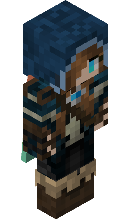 SiberianSpirit skin - FULLBODY_ISO_FRONT