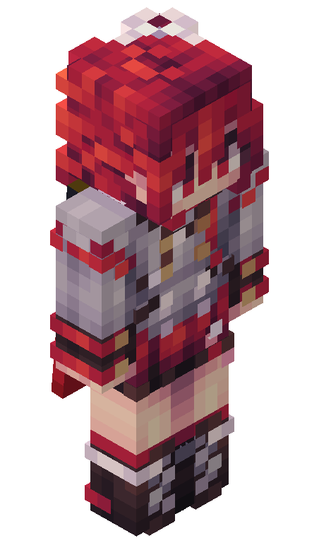Skip_End skin - FULLBODY_ISO_FRONT