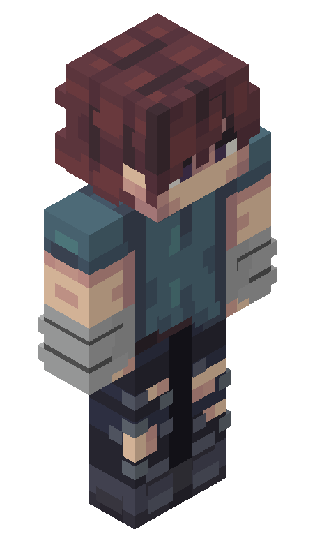 SplattyChomp skin - FULLBODY_ISO_FRONT