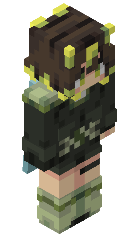 StillMininSilver skin - FULLBODY_ISO_FRONT