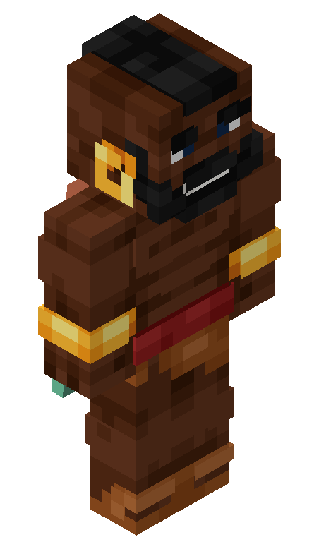 TheBrownSecret skin - FULLBODY_ISO_FRONT