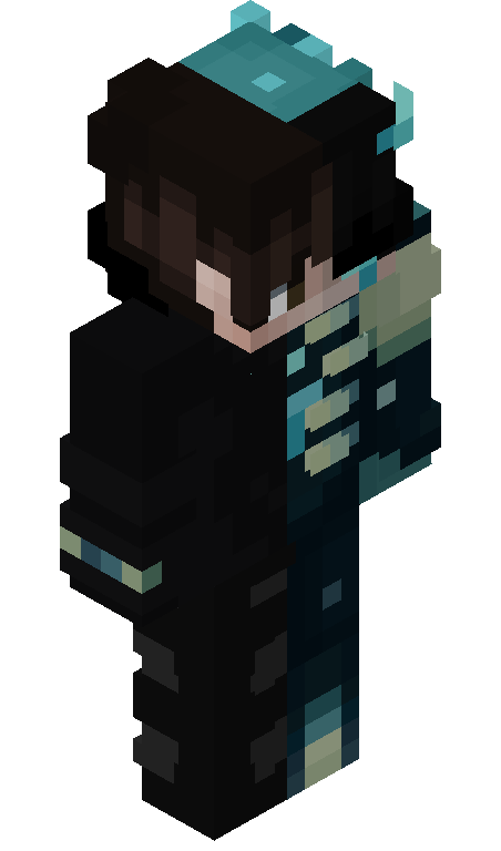 TheCuriousMiner skin - FULLBODY_ISO_FRONT
