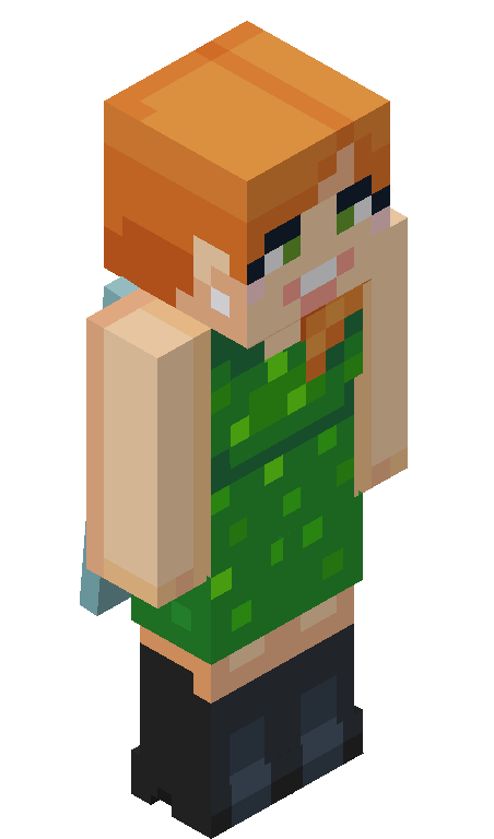 TheRoyalGrandma skin - FULLBODY_ISO_FRONT