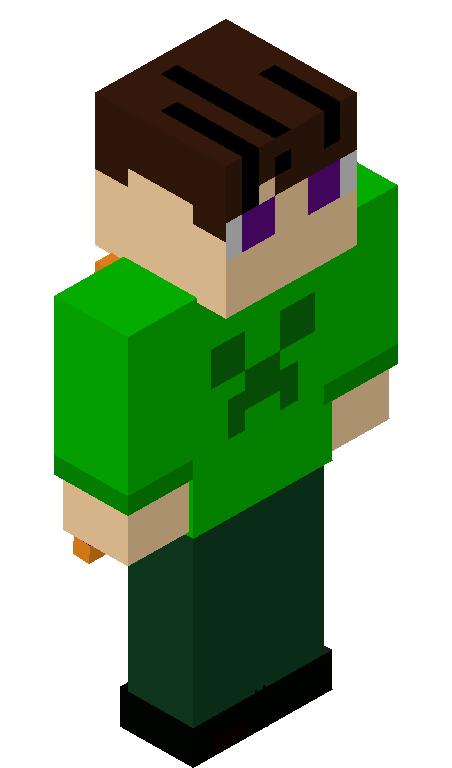 TippyCast skin - FULLBODY_ISO_FRONT