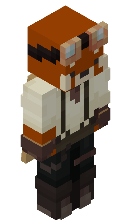 Tired_RedPanda skin - FULLBODY_ISO_FRONT