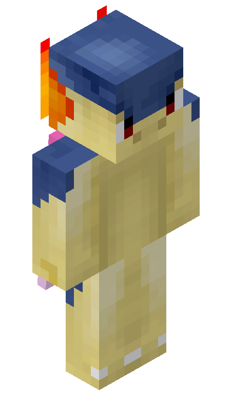 Typhlosion360 skin - FULLBODY_ISO_FRONT