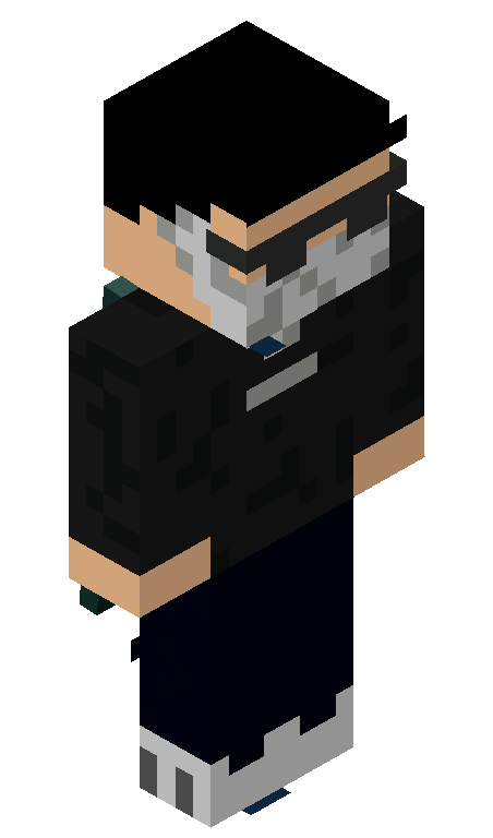 XDarkAspect skin - FULLBODY_ISO_FRONT
