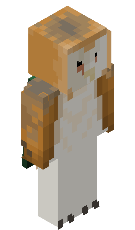 _barn_owl skin - FULLBODY_ISO_FRONT