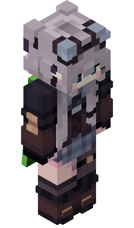 backbrun skin - FULLBODY_ISO_FRONT