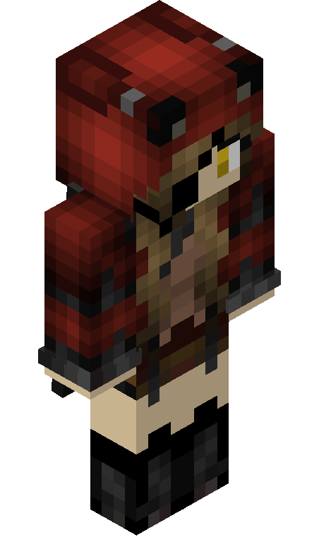 flowerygirl skin - FULLBODY_ISO_FRONT