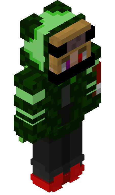 kecskeszaurusz skin - FULLBODY_ISO_FRONT