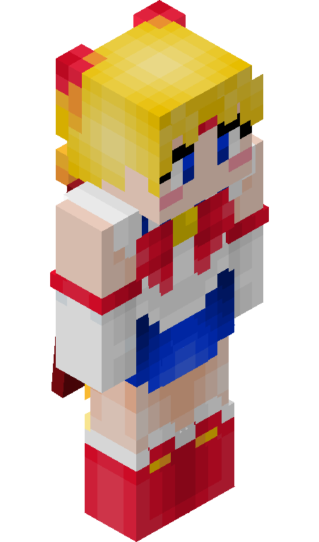 kvinnamedklass skin - FULLBODY_ISO_FRONT