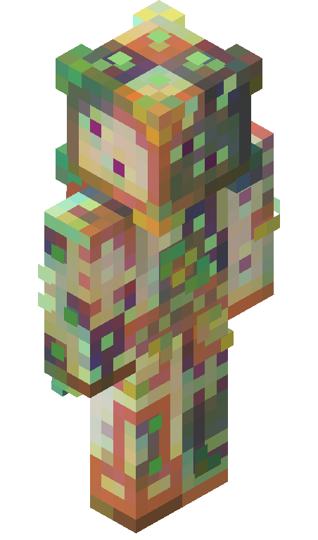 magentaavocado skin - FULLBODY_ISO_FRONT