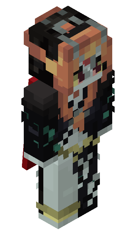 velociraptoaster skin - FULLBODY_ISO_FRONT