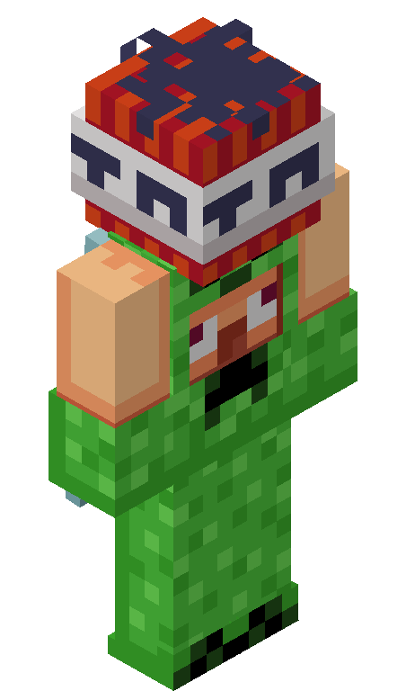 wet_wall skin - FULLBODY_ISO_FRONT